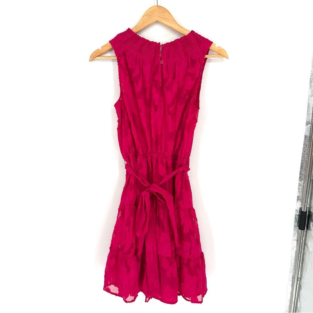 Simply Vera Vera Wang Smocked Neck Day Dress, Pink, Medium - Picture 9 of 13